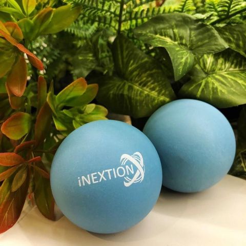 inextion 【南紡購物中心】 Therapy Balls 筋膜按摩療癒球(2入) - 淺藍 台灣製