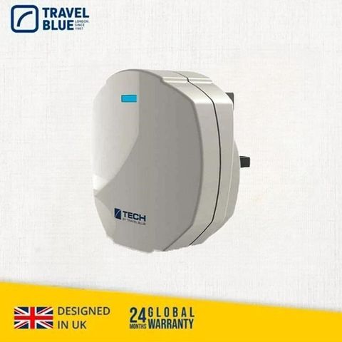 Travel Blue 藍旅 【南紡購物中心】 英國旅行 USB充電器 (雙孔USB)