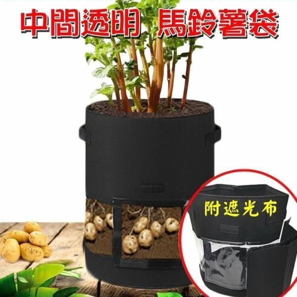 珍愛頌 【南紡購物中心】 N045 無紡布 馬鈴薯種植袋(中透明) 