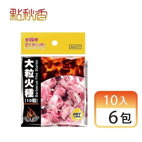 點秋香 【南紡購物中心】 大粒火種 10入x6包