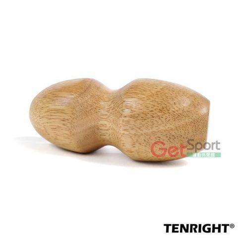 GetSport 【南紡購物中心】 TENRIGHT原木錐形花生球(筋膜球/紓壓硬球/肌筋膜球/激痛按摩/台灣製)【運動休閒館】