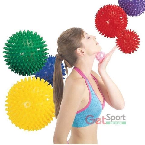 GetSport 【南紡購物中心】 按摩小刺球7cm(療癒小物/觸覺球/手抓球/按摩球/感覺統合)【運動休閒館】