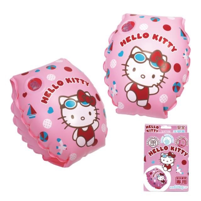 GetSport 【南紡購物中心】 安全手臂圈(蛋黃哥/Hello Kitty/游泳圈/充氣臂章/袖標/啟蒙臂圈/浮力圈)【運動休閒館】