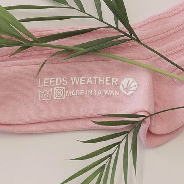 Leeds weather 【南紡購物中心】 乾燥感機能美學羅紋襪微醺肉粉 (22-26cm)