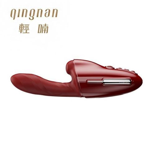 【南紡購物中心】 輕喃 qingnan #9伸縮旋轉加溫炮機套組 (紅)