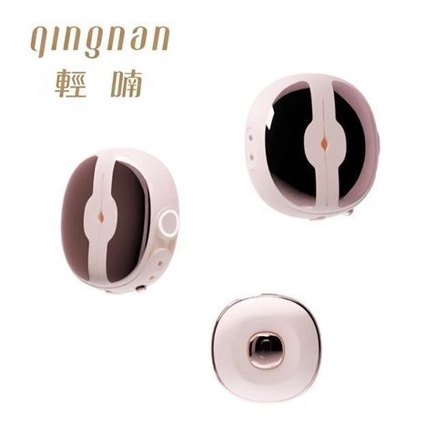 【南紡購物中心】 輕喃   qingnan #3 遙控震動乳夾按摩器(落日粉)