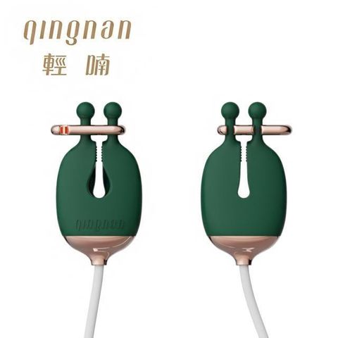 【南紡購物中心】 輕喃 qingnan #2 震動乳房按摩器 (紳士綠) -需搭配主機使用