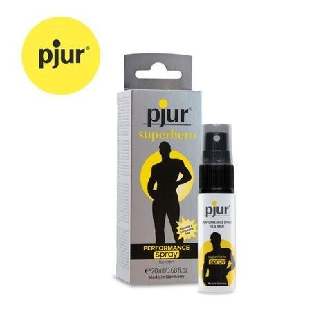 【南紡購物中心】 德國pjur 碧宜潤 superhero PERFORMANCE Spray  超級英雄活力提升噴霧