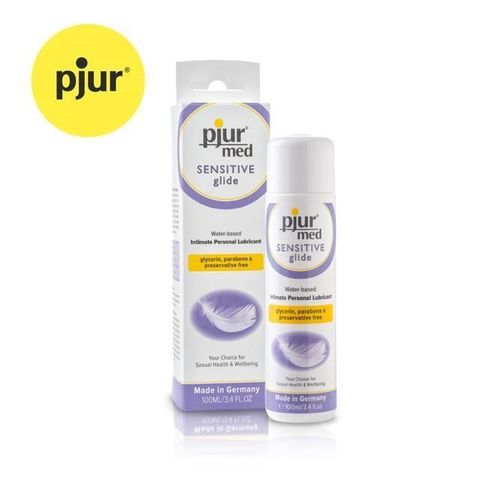 【南紡購物中心】 德國pjur 碧宜潤 med SENSITIVE glide  敏弱呵護水性潤滑液