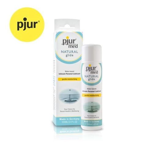 【南紡購物中心】 德國pjur 碧宜潤 med NATURAL glide 敏弱萃保濕水性潤滑液