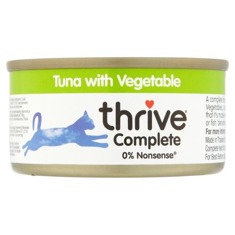 Thrive 脆樂芙 貓罐 (鮪魚+蔬菜)75g