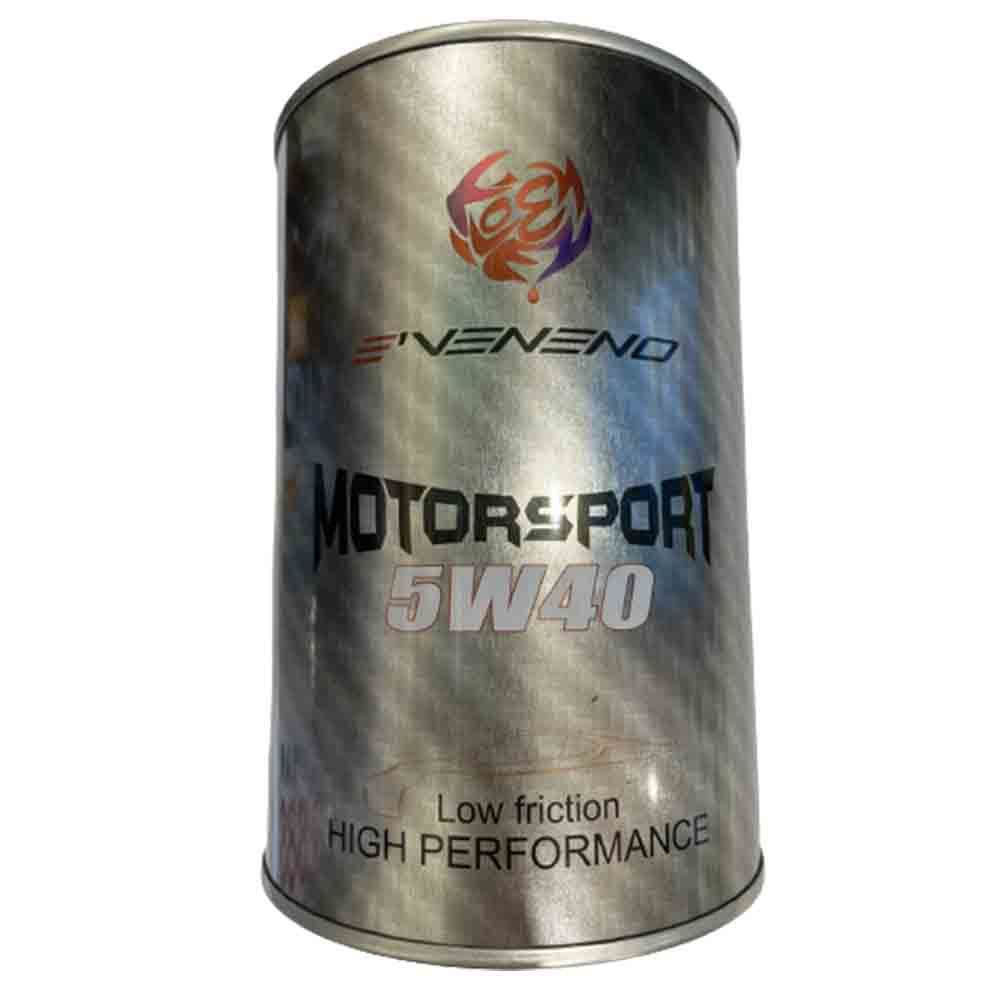  【伊凡尼諾 EVENENO】機油_MotorSport 5W40 SN 1L 整箱12入(車麗屋)