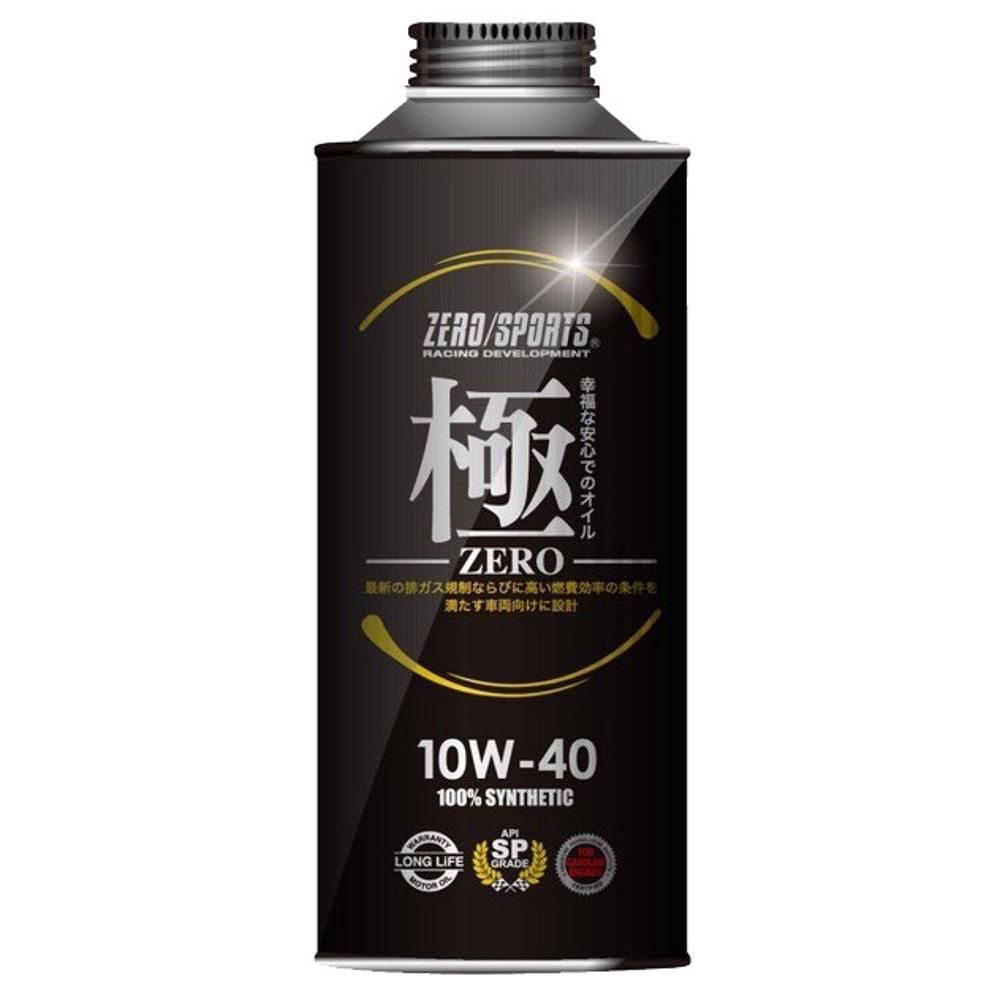  【日本零 ZERO/SPORTS】機油 幸福-極 10W40 SP 1L 整箱20入(車麗屋)