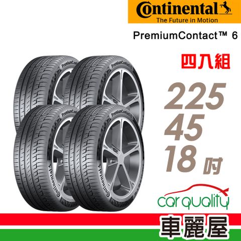 【Continental 馬牌】輪胎馬牌 D9 PC6-2254518吋 95V D9_四入組_(車麗屋)