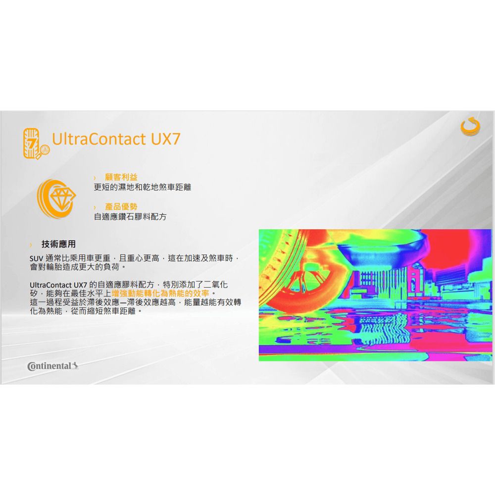 Continental 馬牌 UltraContact UX7-235/60/18吋SUV 專用胎 四入組 送安裝+四輪定位(車麗屋)
