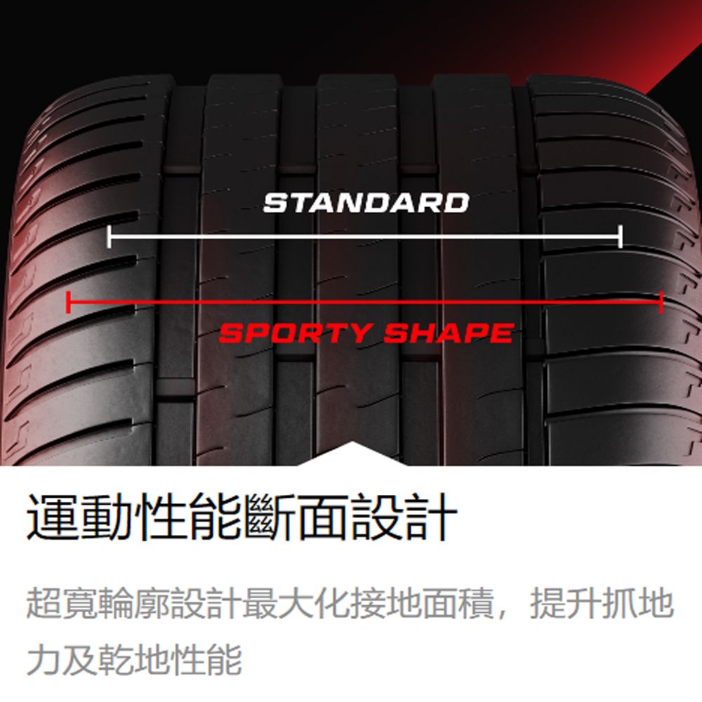 BRIDGESTONE 普利司通 Potenza Sport高性能跑車胎 四入組送安裝_305/30/20吋(車麗屋)