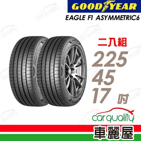 【GOODYEAR 固特異】輪胎固特異 F1A6-2254517吋_二入組(車麗屋)