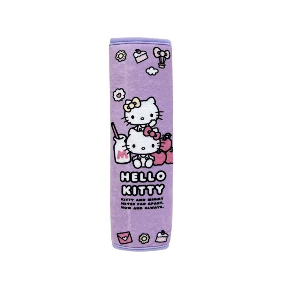 Hello Kitty CT安全帶護套 單入 CUTE LAND樂園 PKTD019V-01(車麗屋)