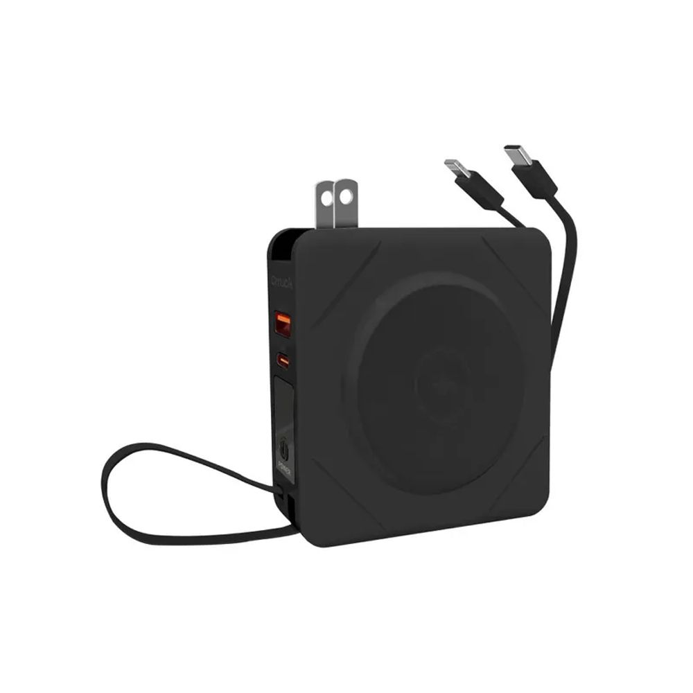  【amuok】行動電源 無線充電 BS-NC10K-BK 黑 7合1(車麗屋)