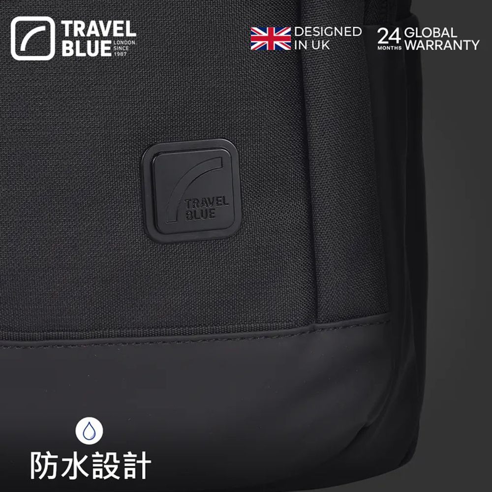 Travel Blue 藍旅 Travel Blue 藍旅 都會專業款背包 黑色(車麗屋)