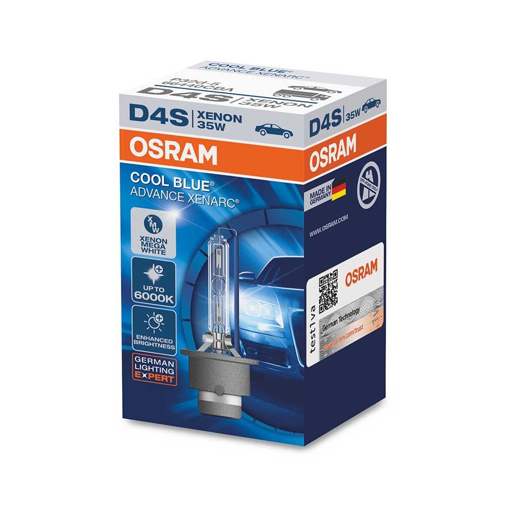 OSRAM 歐司朗 頭燈 HID 6000K D4S 1入 66440CBA(車麗屋)