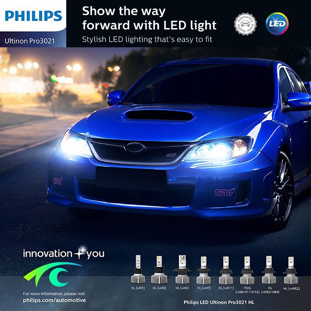 PHILIPS 飛利浦 LED頭燈 皓鑽光2代 6500K 9005/9006(車麗屋)