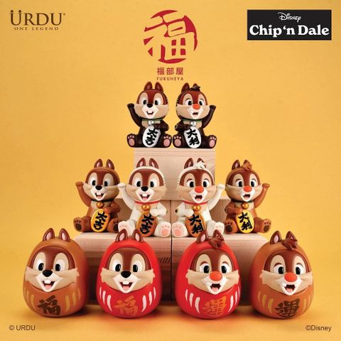 【野獸國】玩具精品 URDU迪士尼 福部屋幸運S6 盲盒X2 單入組X2 【隨機出貨】