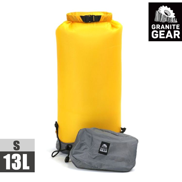 GRANITE GEAR  30D eVent Sil Compression DrySack 輕量壓縮防水收納袋(13L)  / 檸檬黃