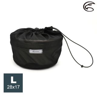 ADISI 鍋碗束口收納袋 AS21053 / 黑色(L)