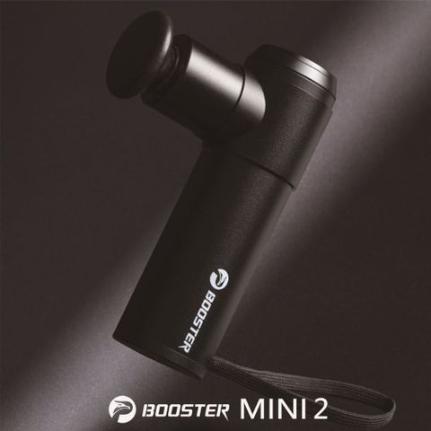 【火星計畫】Booster MINI 2肌肉放鬆強力迷你筋膜槍- 霧面黑