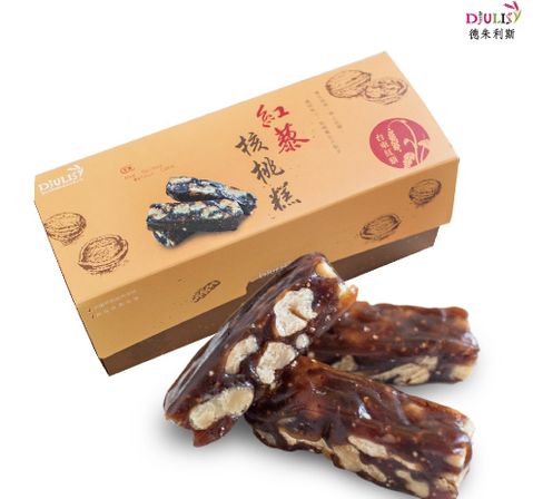 DJULIS 德朱利斯 紅藜核桃糕 (250g/盒)