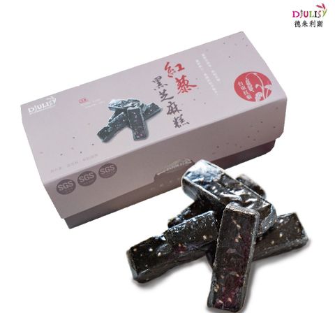 【DJULIS 德朱利斯】 紅藜黑芝麻糕 (250g)*5盒
