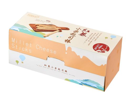 DJULIS 德朱利斯  紅藜小米起司棒 (3包/盒)*5盒