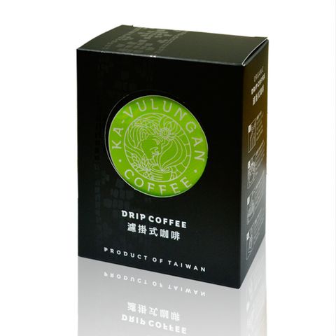 【卡彿魯岸】養生黑豆濾掛式咖啡-6入(台灣泰武/鐵比卡/中焙/精品咖啡)