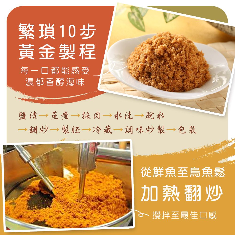 戀戀蚵仔寮 烏魚鬆 (250g/包)-2入組