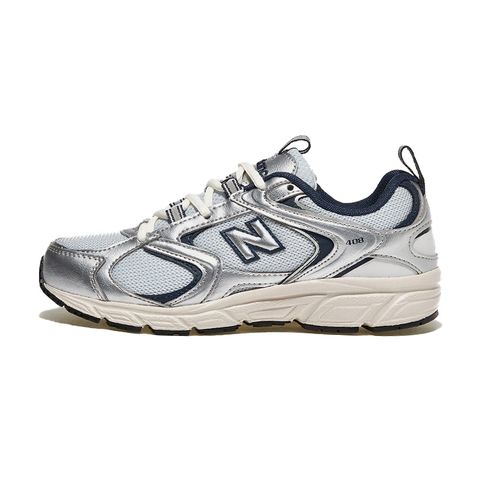 NEW BALANCE 男女鞋 408 復古運動鞋 休閒鞋 銀 ML408N