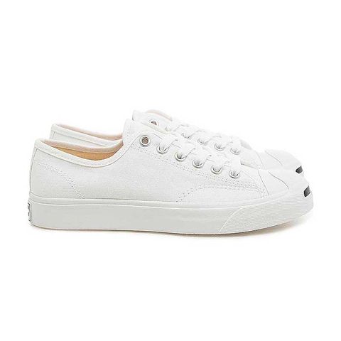 CONVERSE 全段 JP OX WHITE/WHITE/BLACK 休閒鞋 帆布鞋  164057C