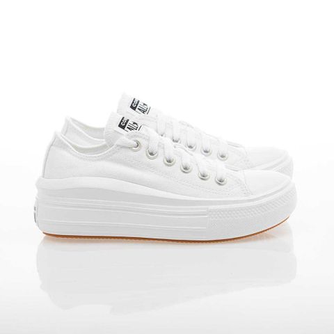 CONVERSE 女鞋 Chuck Taylor All Star Move 小白鞋 休閒鞋 厚底鞋 570257C
