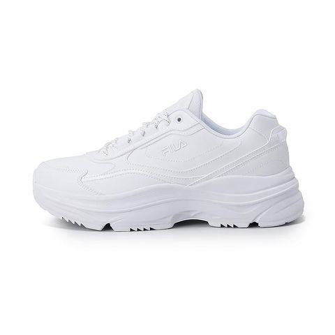 FILA 男女鞋 FILA WAVY DAY 復古運動鞋 休閒鞋 小白鞋 1RM02850H-101