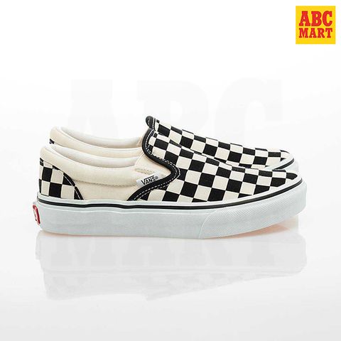 VANS SLIP ON 黑白格 套式滑板鞋 V2C1108002【V98CLA BKWTCK】