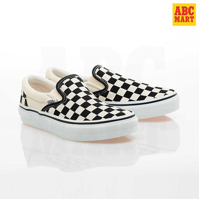 VANS  SLIP ON 黑白格 套式滑板鞋 V2C1108002【V98CLA BKWTCK】