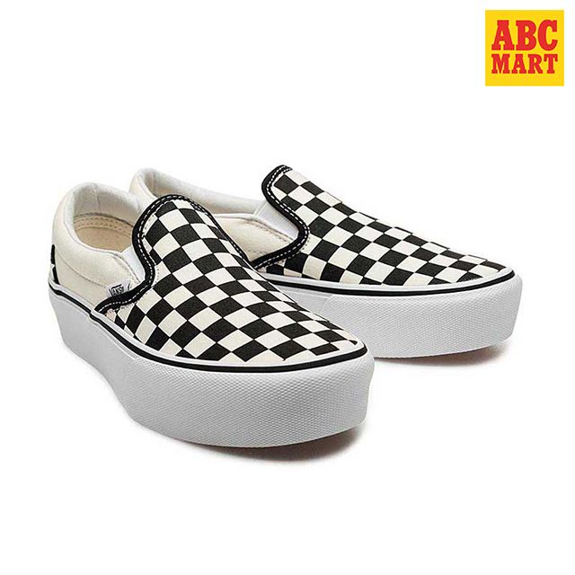 VANS  UA CLASSIC SLIP-ON PLATFORM 棋盤格 滑板鞋 V1C0108780