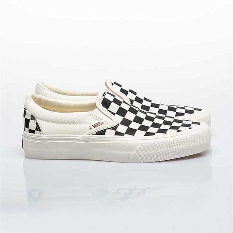 VANS 美線 Slip-On VR3 休閒鞋 懶人鞋 黑白棋盤格 V130108098【VN0007NC1KP】