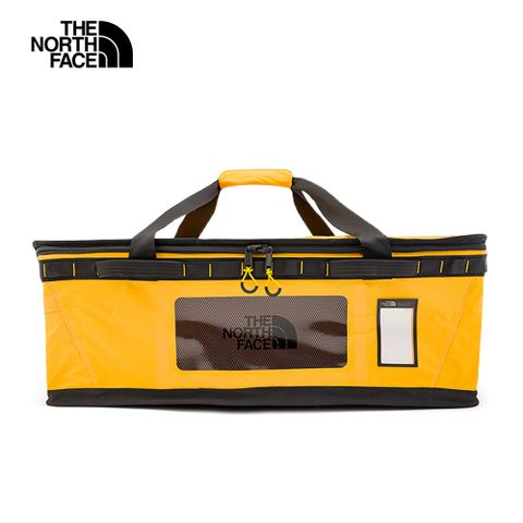 The North Face北面男女款黃色便捷耐用可打包休閒旅行包｜81CCZU3