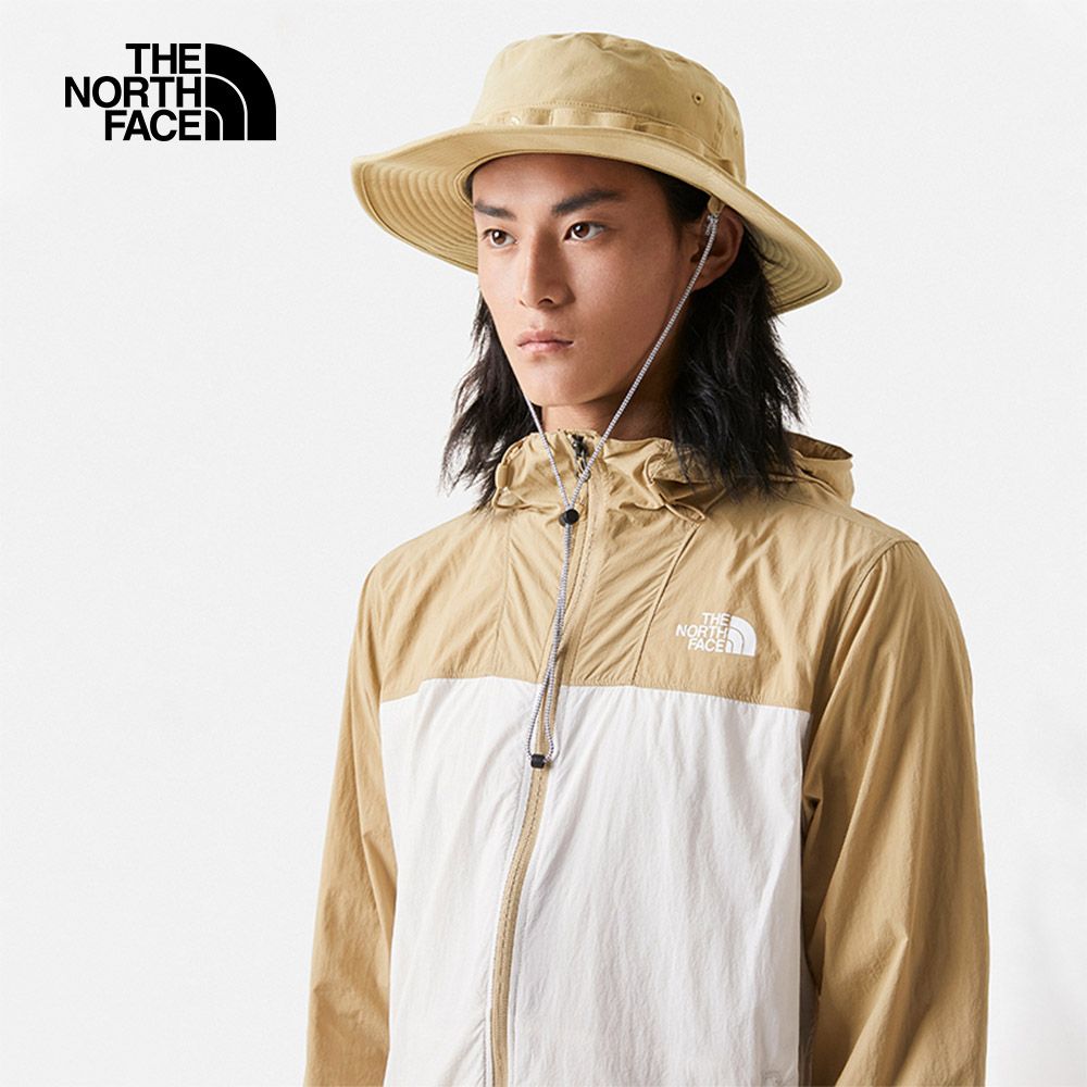 The North Face 北面 男女款卡其色防曬可調節漁夫帽5FXFLK5