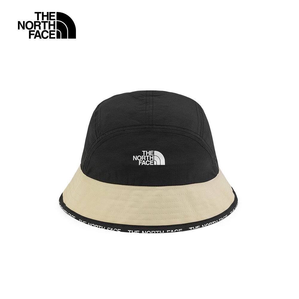 The North Face 北面 男女款卡其撞色防風防潑水漁夫帽7WHA3X4