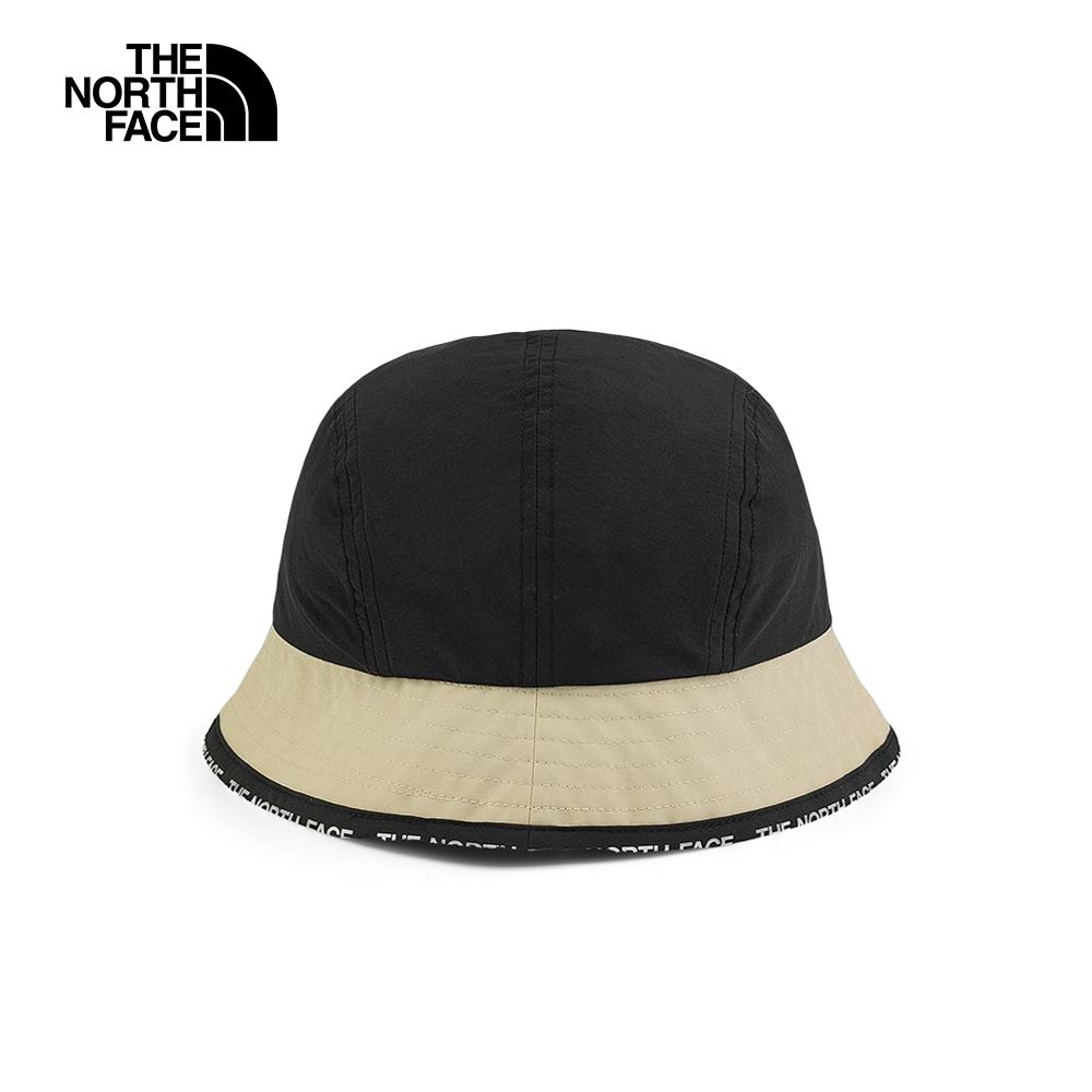 The North Face 北面 男女款卡其撞色防風防潑水漁夫帽7WHA3X4