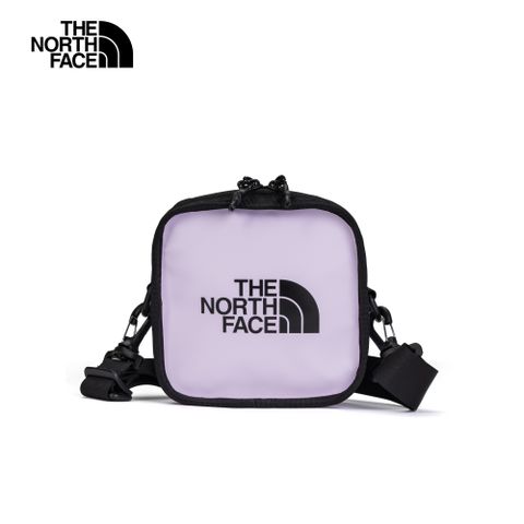The North Face北面男女款紫色背帶可拆式方型單肩包｜3VWSTIP