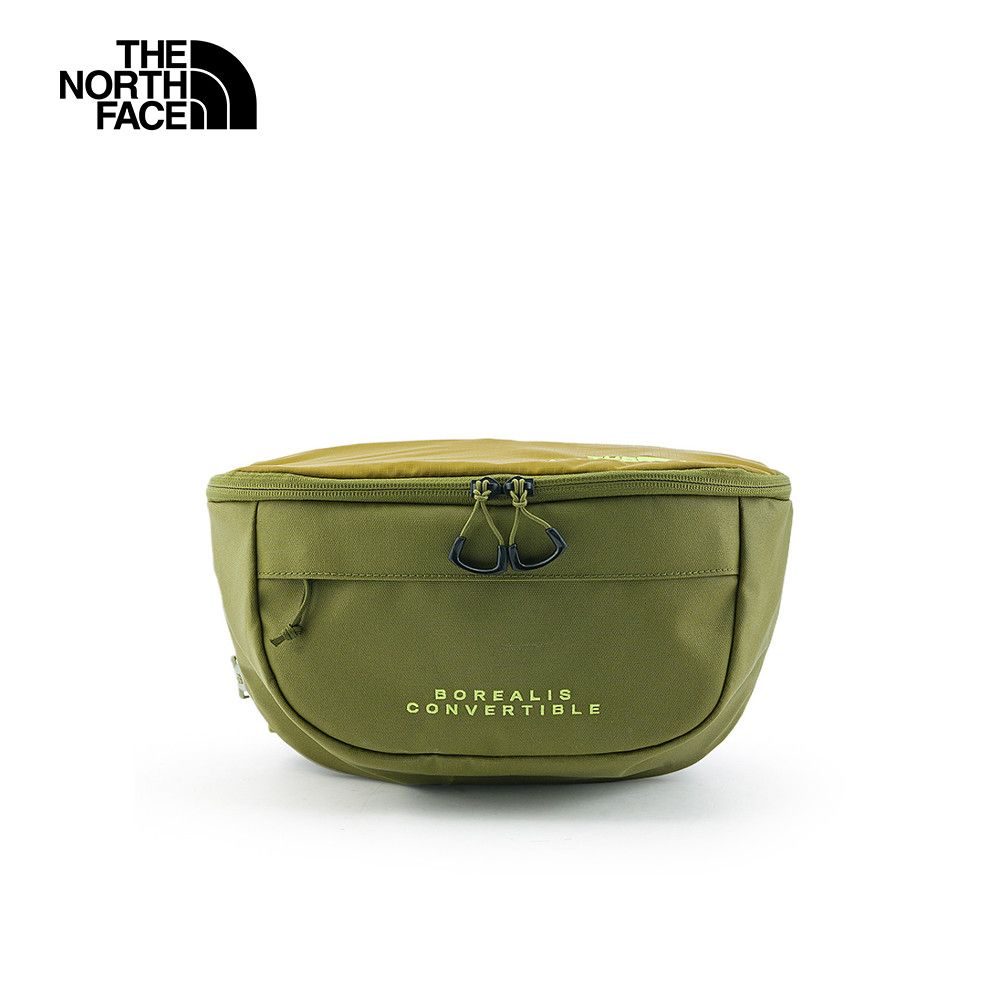 The North Face 北面 男女款綠色舒適背負大容量兩用設計後背包88TK0ON
