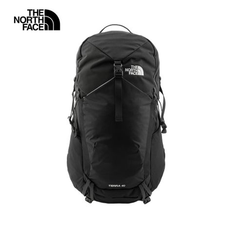 The North Face 北面 男女款黑色防潑水大容量多功能後背包87C34GZ